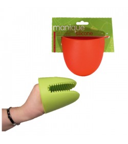 Manique silicone LOT de 2 - Couleurs au choix