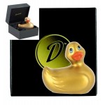 "DUCKIE GOLD" canard vibrant en coffret