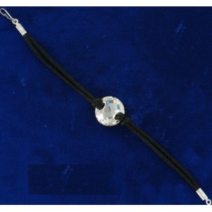 Bracelet cristal Swarovski et cordon