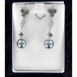 Swarovski boucles d'oreilles perles