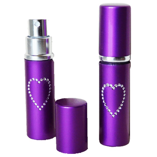 7) Bombe Lacrymogène femme style rouge a lèvre ( couleur violet )