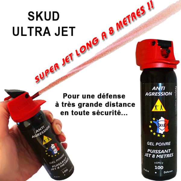 Pack défense de poche - 2 lacrymogènes et mini taser - Bombe