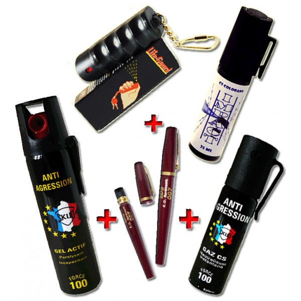 auto defense femme kit - Achat en ligne